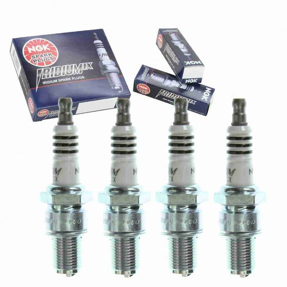 4 pc NGK 5886 Iridium IX Spark Plugs for Ignition Wire Secondary