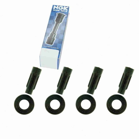 4 pc NGK 58974 Ignition Coil Boots for 02539 126057 2539 35-7012 50048 50048-1 671-6268 702474 SPB170 SPP107E Direct Spark Plug Wire Fits select: 2009-2012 FORD ESCAPE, 2006-2012 FORD FUSION