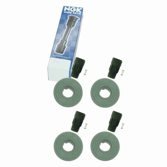 4 pc NGK 58978 Ignition Coil Boots for 02548 126061 2548 35-7067 671-6291 702522 SPB204 SPP141E Direct Spark Plug Wire Fits select: 2011-2018 FORD EXPLORER, 2011-2014 FORD F150