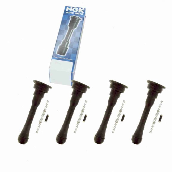4 pc NGK 58993 Ignition Coil Boots for 174029 175-1076 671-4316 702543 SPB225 SPP162E Direct Spark Plug Wire