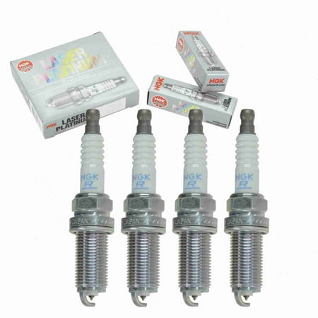 4 pc NGK 6240 Laser Platinum Spark Plugs for 22401-2DR15 22401-5M015 224015M075 3417 4505 4703 77 01 053 104 7975 7975-2 8110 9615 9620 APP5325 FR7NII35U IKH16TT PKH16TT SK16HR11 VR8NII35U Ignition