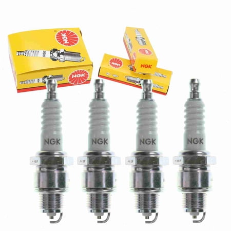 4 pc NGK 6326 Standard Spark Plugs for 09482-00264 94701-00232 94703-00232 P-L7YC4 Ignition Wire Secondary
