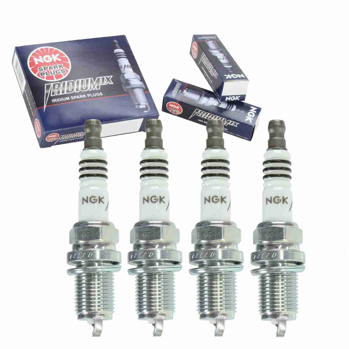 4 pc NGK 6341 Iridium IX Spark Plugs for 1765281 1UN6-18-110 3071 3890 4701 5303 9002 9002-2 9013 9202 9202-2 9203 9203-2 99000-79K60-K5R 999-06910-X9-028 BY480-BKR5E F8DPER FR8DS IK16 IK16TT K5RTP