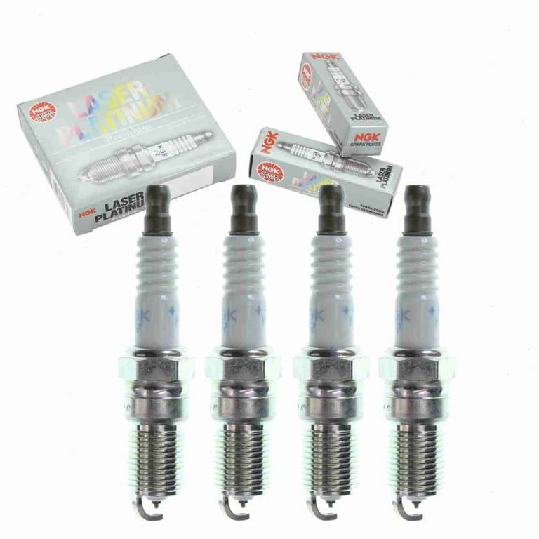 Performance Auto 4pc NGK 6579 Laser Platinum Spark Plugs Set for