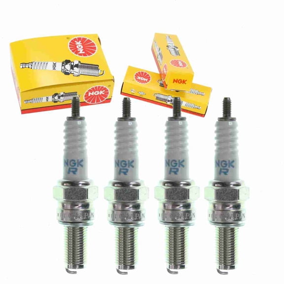 4 pc NGK 6965 Standard Spark Plugs for 0217-632 09482-00528 4221 5360 94701-00381 94703-00381 IU20 U20ESR-N Ignition Wire Secondary