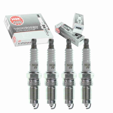 4 pc NGK 7060 V-Power Spark Plugs for 1765261 1835212T 1844054T 2543 2544 2544BP 2545 2545BP 2545DP2 2546 2546BP 403 403CC 407 407C2 407S 5143 5144 5144BP 5144DP2 7581 7582 7590 763 764 764BP 764DP2