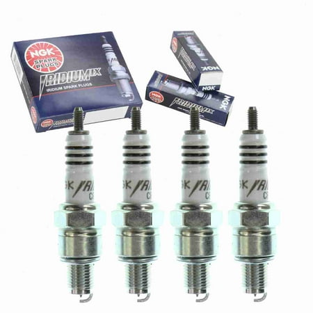 4 pc NGK 7120 Iridium IX Spark Plugs for 90793-20169 Ignition Wire Secondary