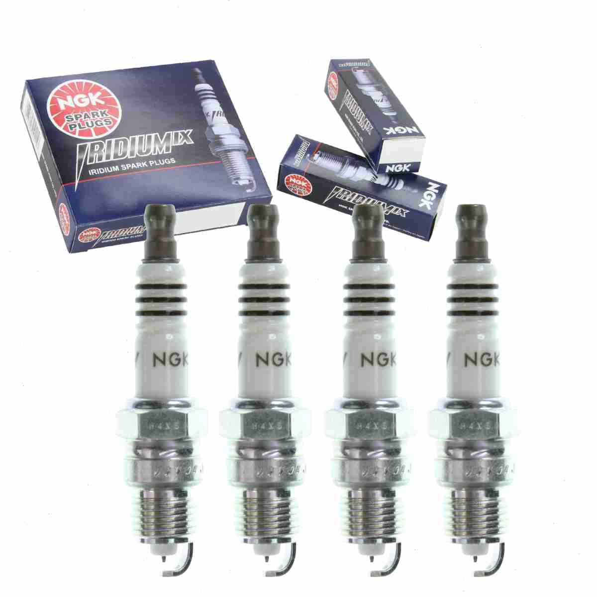 4 pc NGK 7272 Iridium IX Spark Plugs for 41-816 41-826 ASF42-6C HR8BCY ...