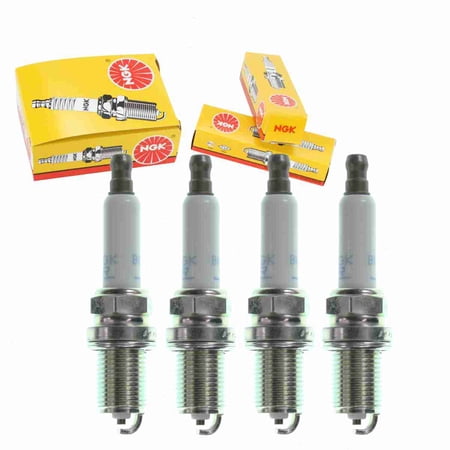 4 pc NGK 7755 Standard Spark Plugs for 21025102 41-628 Ignition Wire Secondary Fits select: 1991-2002 SATURN SL1, 1991-2002 SATURN SL