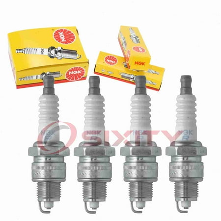 4 pc NGK 7823 Standard Spark Plugs for 065-01402-70 09482-00205 09482-00367 13374-6774-1 160810-78010 167-0263-02 4016 4184 8176075 92070-2061 929 929C 929G 94701-00258 94703-00258 98076-54717