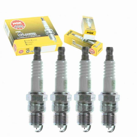 4 pc NGK 7966 G-Power Spark Plugs for 4716 6722 HGR8BQP HR7BPP30X ITF20TT Ignition Wire Secondary