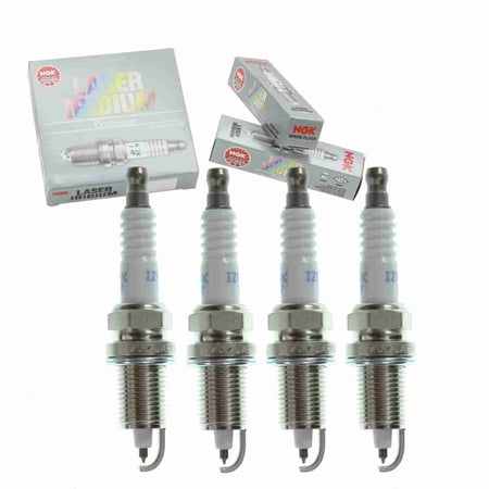 4 pc NGK 90856 Laser Iridium Spark Plugs for Ignition Wire Secondary
