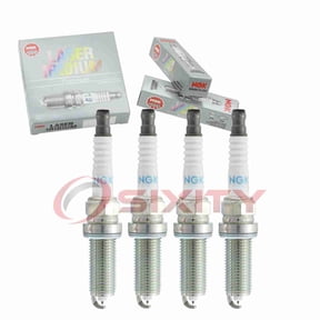 4 pc NGK 91121 Laser Iridium Spark Plugs for Ignition Wire Secondary