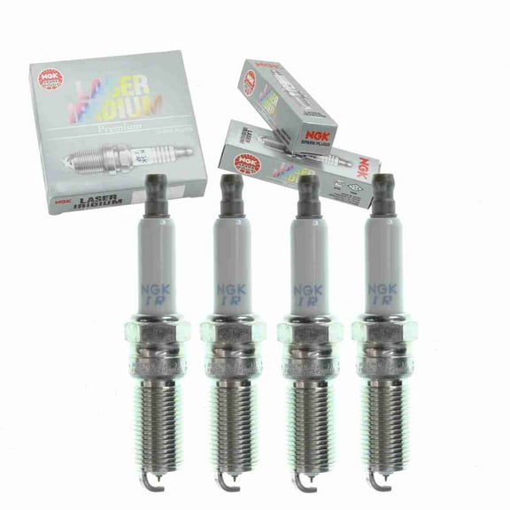4 pc NGK 91418 Laser Iridium Spark Plugs for 12625058 41-103 41-114 4513 4718 9901 9901S ITV16TT PTV16TT RE10WYPB5 Ignition Wire Secondary Fits select: 2014-2023 CHEVROLET SILVERADO