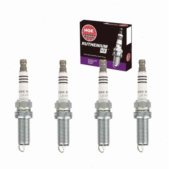 4 pc NGK 91784 Ruthenium HX Spark Plugs for Ignition Wire Secondary