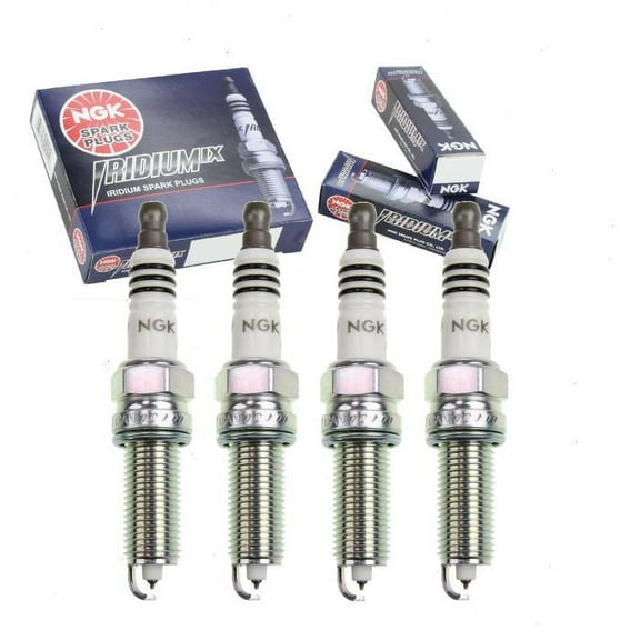 4 pc NGK 92873 Iridium IX Spark Plugs for XP6203 Ignition Wire Secondary