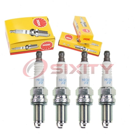 4 pc NGK 93226 Standard Spark Plugs for Ignition Wire Secondary