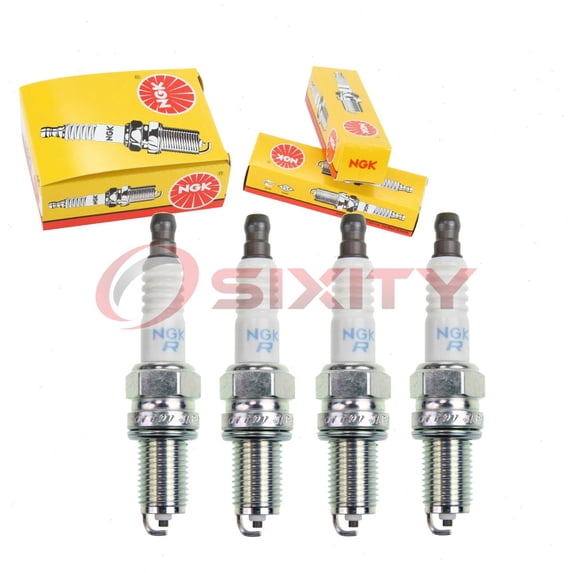 4 pc NGK 93226 Standard Spark Plugs for Ignition Wire Secondary
