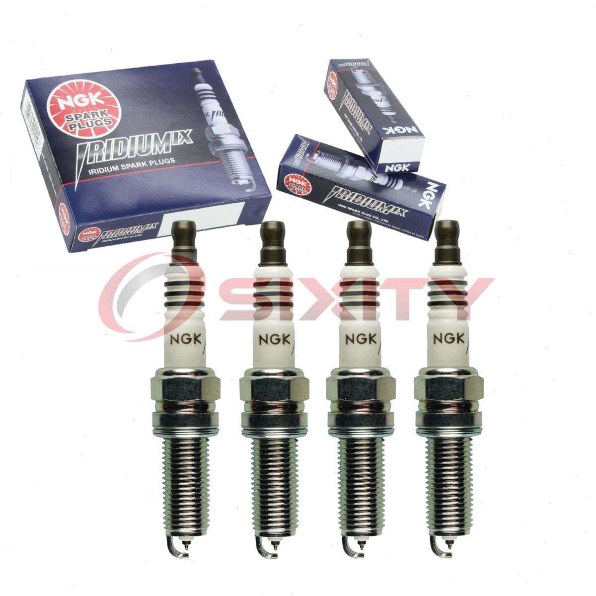 4 pc NGK 93911 Iridium IX Spark Plugs for 08040-K9000 5353 5356 9023 ...