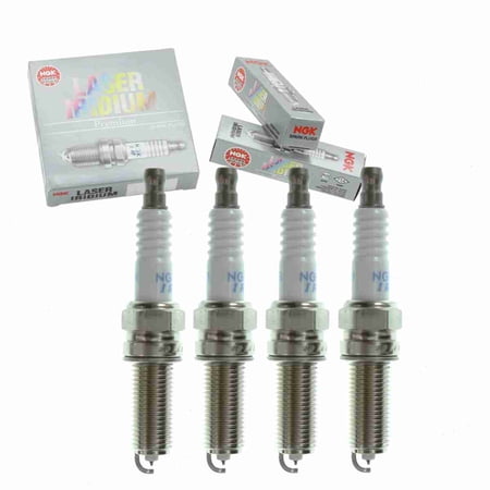 4 pc NGK 95705 Laser Iridium Spark Plugs for 12290-R1Z-A01 12290-R1ZA-A010-M1 Ignition Wire Secondary