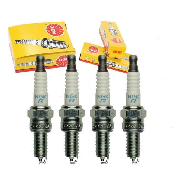 4 pc NGK 95884 Standard Spark Plugs for 3023173 Ignition Wire Secondary