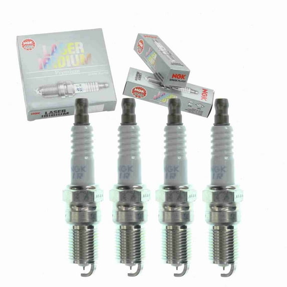4 pc NGK 97287 Laser Iridium Spark Plugs for 1L5G-12405-CA 41-810 4504 4511 4713 5087 7304 7304-2 7420 9605 9606 9608 AGSF22FM1 AGSF22WM AGSF32Y-PC AGSF32YPC AGSF32YR CT1E 12405 AA CT1E-12405-AA