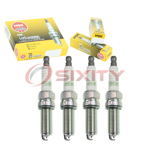 4 pc NGK 97390 GPower Spark Plugs for Ignition Wire Secondary