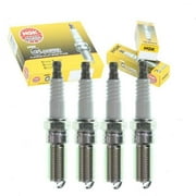 4 pc NGK G-Power Spark Plugs compatible with Chevrolet Cobalt 2.0L 2.2L 2.4L L4 2005-2010