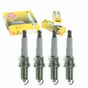 4 pc NGK G-Power Spark Plugs compatible with Honda Civic 1.5L 1.6L L4 1992-2000