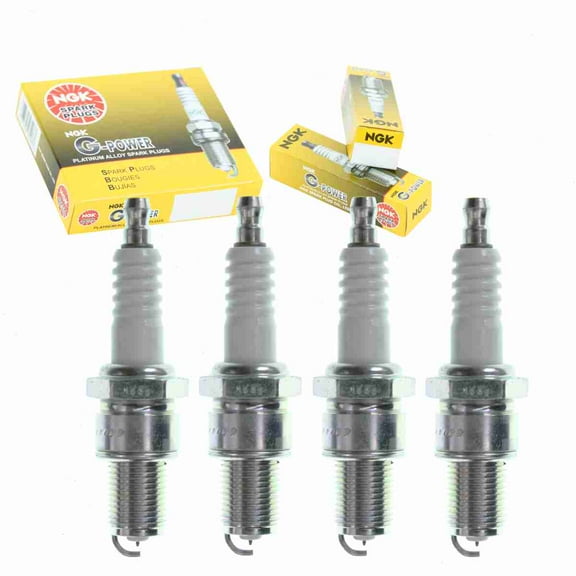 4 pc NGK G-Power Spark Plugs compatible with Lada 1300 1.3L L4 1983