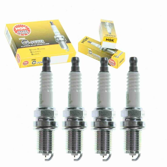 4 pc NGK G-Power Spark Plugs compatible with Mini Cooper 1.6L L4 2002-2008