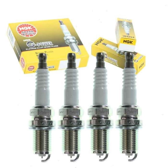 4 pc NGK G-Power Spark Plugs compatible with Subaru Legacy 2.2L 2.5L H4 1995-2009