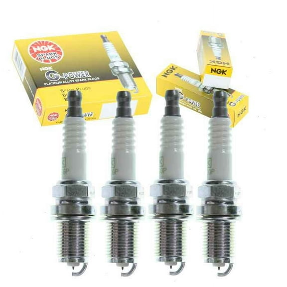 4 pc NGK G-Power Spark Plugs compatible with Suzuki Forenza 2.0L L4 2004-2008