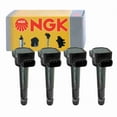 thumbnail image 1 of 4 pc NGK Ignition Coils compatible with Acura TSX 2.4L L4 2004-2008, 1 of 7