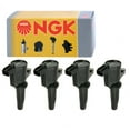 thumbnail image 1 of 4 pc NGK Ignition Coils compatible with Mazda 3 2.0L 2.3L L4 2004-2005, 1 of 7