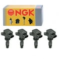 thumbnail image 1 of 4 pc NGK Ignition Coils compatible with Mazda 3 2.3L L4 2010-2013, 1 of 7