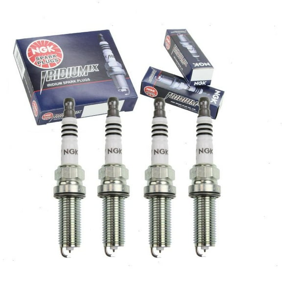 4 pc NGK Iridium IX Spark Plugs compatible with Acura ILX 2.4L L4 2016-2020