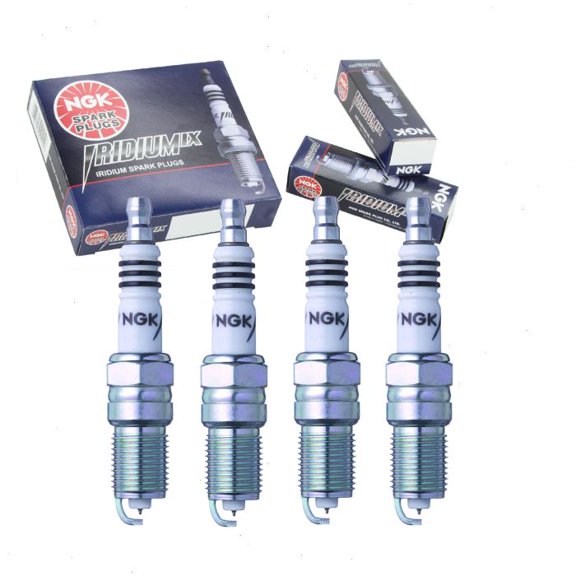 4 pc NGK Iridium IX Spark Plugs compatible with Ford Escape 2.3L L4 2005