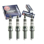 4 pc NGK Iridium IX Spark Plugs compatible with Honda Civic 1.8L 2.4L L4 2012-2015