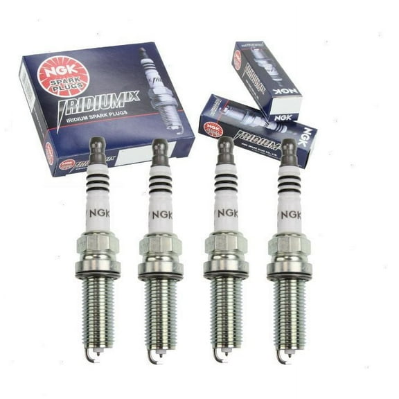 4 pc NGK Iridium IX Spark Plugs compatible with Honda Civic 2.0L L4 2016-2020