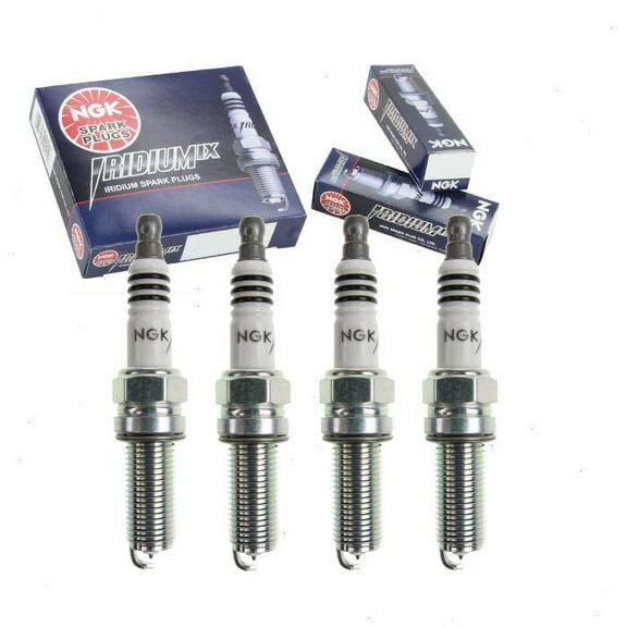 4 pc NGK Iridium IX Spark Plugs compatible with Kia Optima 2.4L L4 2016-2020