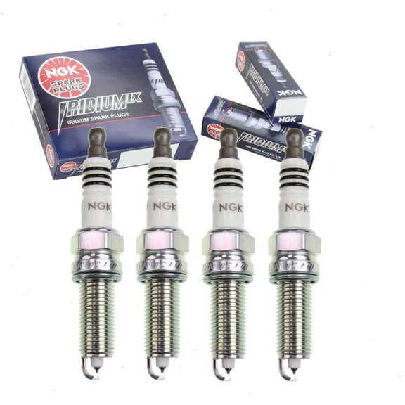 4 pc NGK Iridium IX Spark Plugs compatible with Kia Soul 1.6L L4 2012-2019