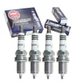 thumbnail image 1 of 4 pc NGK Iridium IX Spark Plugs compatible with Nissan 240SX 2.4L L4 1990, 1 of 7
