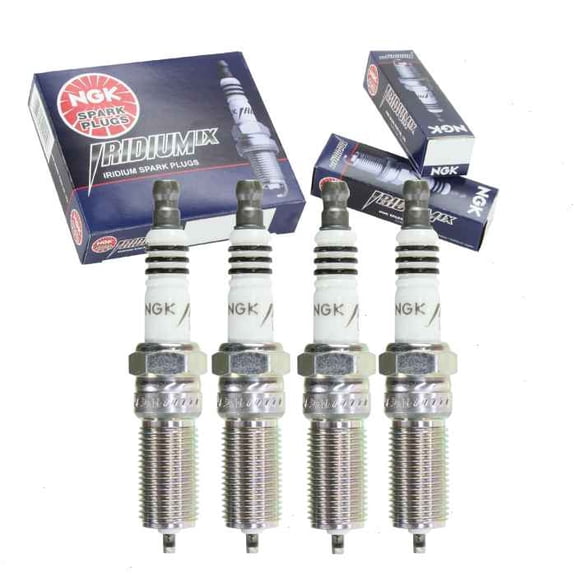 4 pc NGK Iridium IX Spark Plugs compatible with Saturn LS 2.2L L4 2000