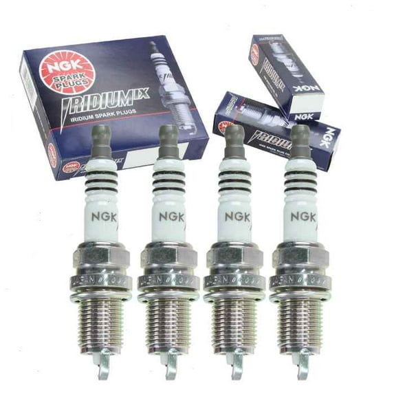 4 pc NGK Iridium IX Spark Plugs compatible with Suzuki Swift+ 1.6L L4 2009-2010