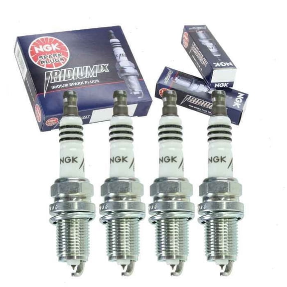4 pc NGK Iridium IX Spark Plugs compatible with Toyota Matrix 1.8L 2.4L L4 2003-2013
