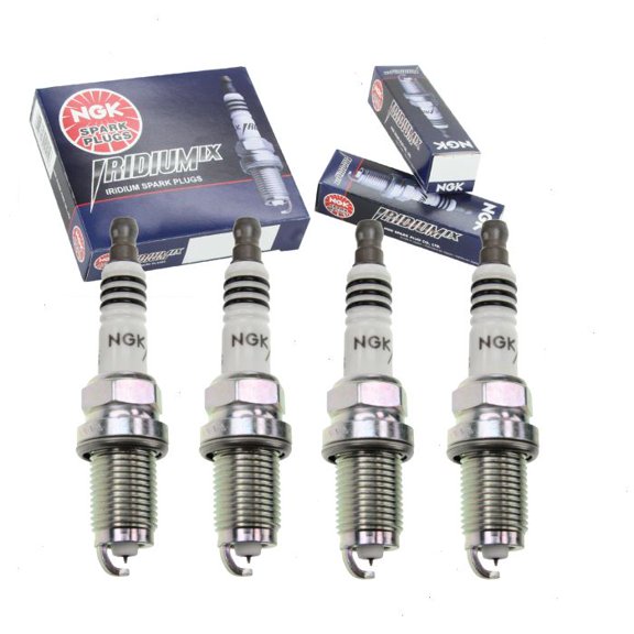 4 pc NGK Iridium IX Spark Plugs compatible with Volkswagen Jetta 2.0L L4 2001-2005