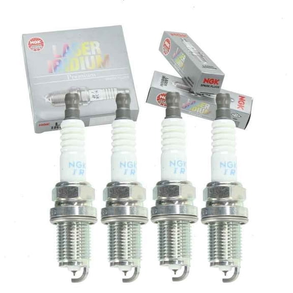 4 pc NGK Laser Iridium Spark Plugs compatible with Chevrolet Cruze 1.4L L4 2011-2015