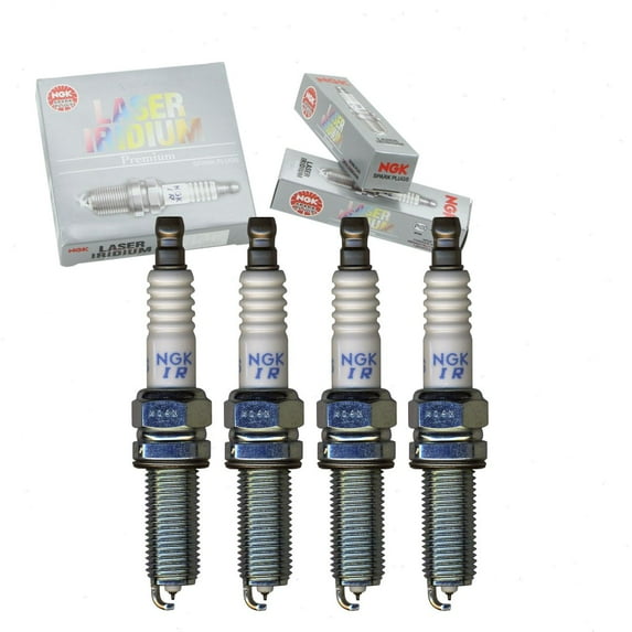 4 pc NGK Laser Iridium Spark Plugs compatible with Honda Civic 1.8L L4 2012-2015