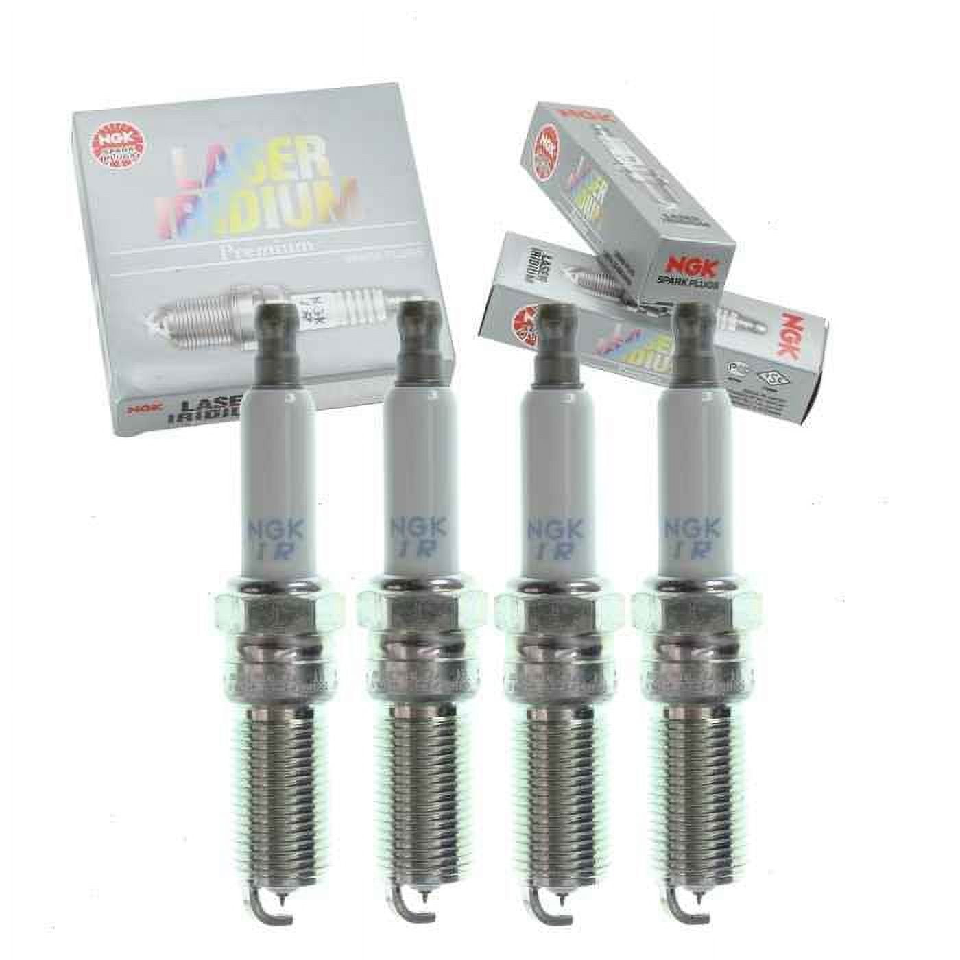 4 pc NGK Laser Iridium Spark Plugs compatible with Pontiac G6 2.4L L4